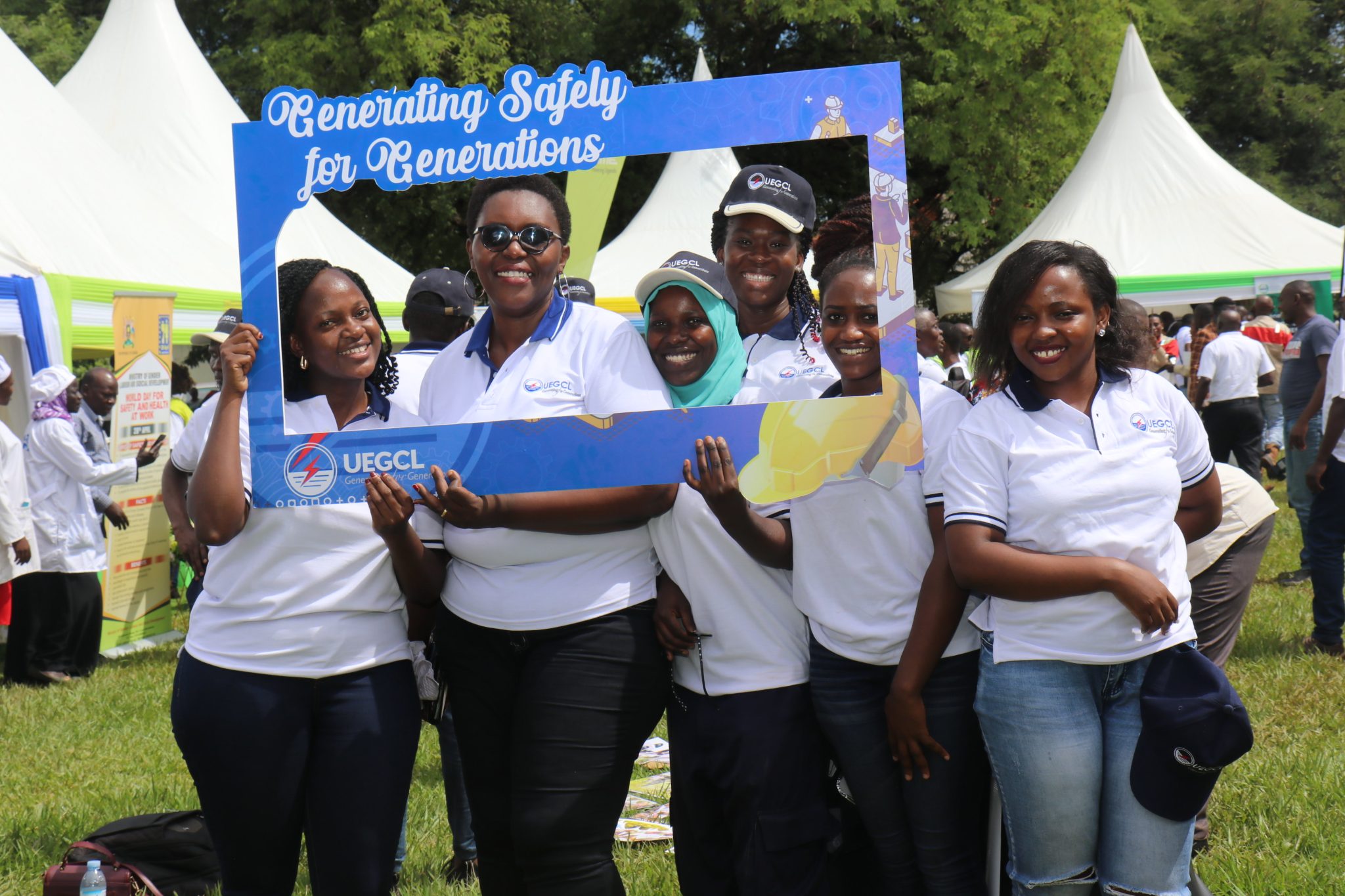 UEGCL Commemorates World Safety and Health Day at Work at Busoga Square